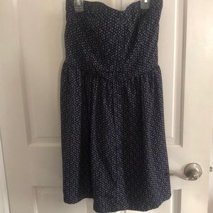 Strapless summer dress